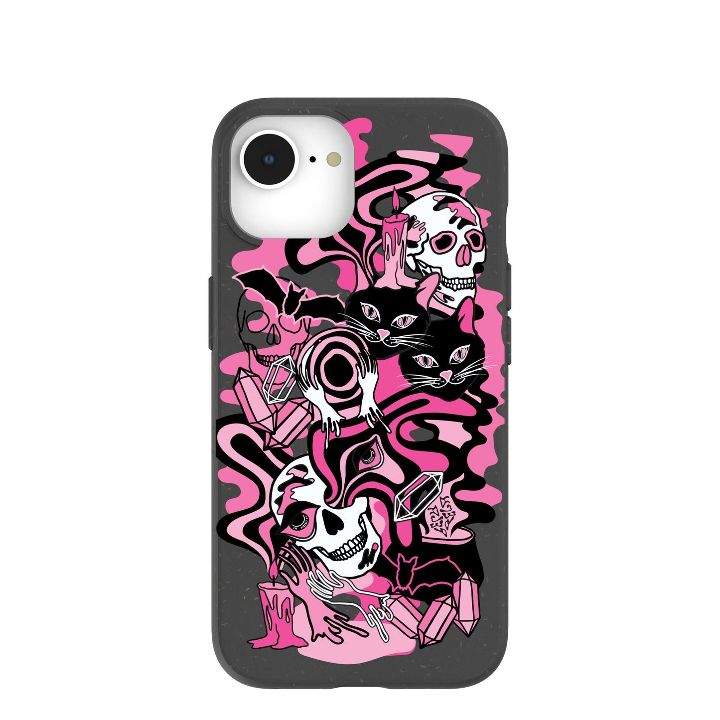Black Spellbound Ghouls iPhone 16e/17e Case