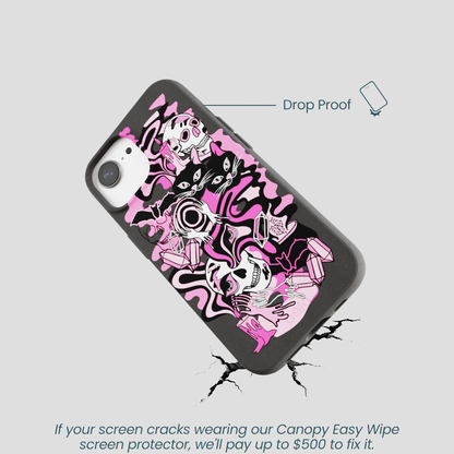 Black Spellbound Ghouls iPhone 16e/17e Case