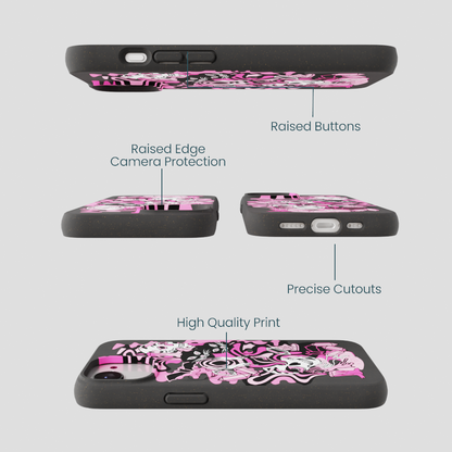 Black Spellbound Ghouls iPhone 16e/17e Case
