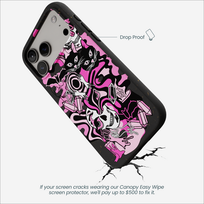 Black Spellbound Ghouls iPhone 17 Pro Max Case