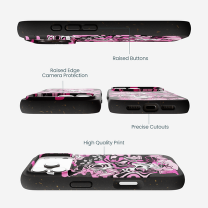 Black Spellbound Ghouls iPhone 17 Pro Case