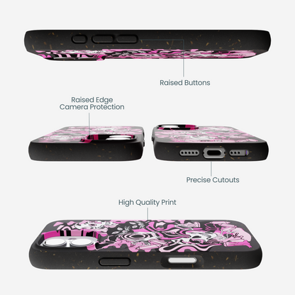 Black Spellbound Ghouls iPhone 17 Case