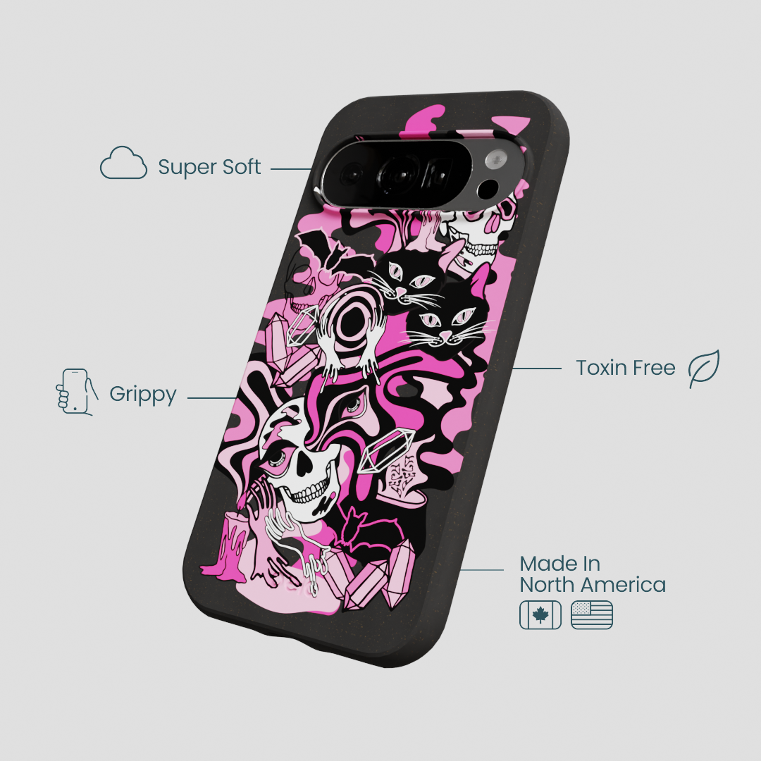 Black Spellbound Ghouls Google Pixel 10/10 Pro Case