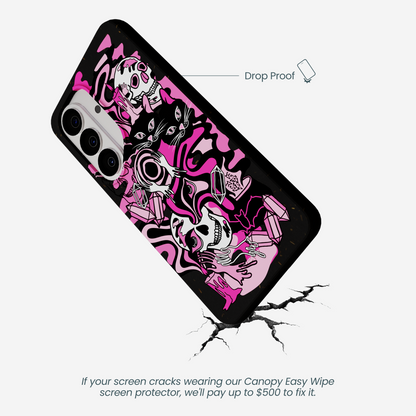 Black Spellbound Ghouls Samsung Galaxy S26 Case