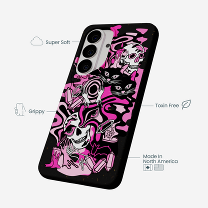 Black Spellbound Ghouls Samsung Galaxy S26 Case