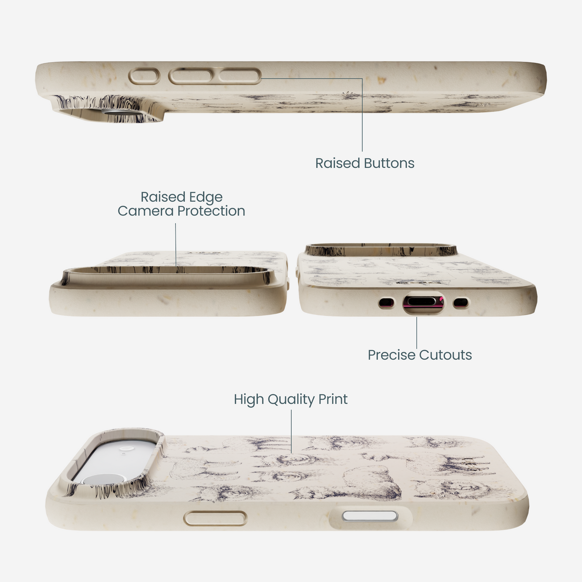 London Fog Spitting Llama iPhone Air Case