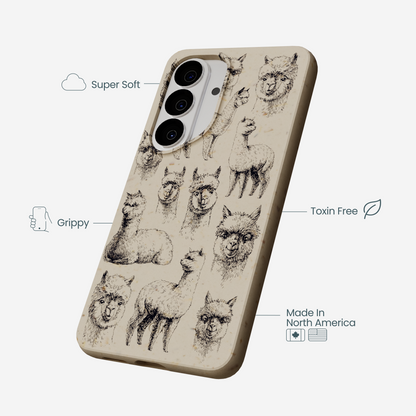 London Fog Spitting Llama Samsung Galaxy S26 Case