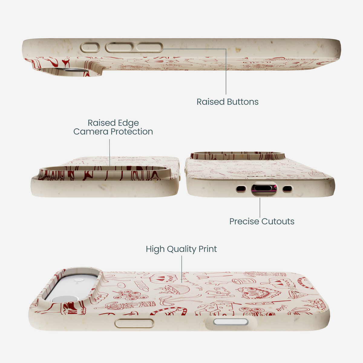 London Fog Spooky Dinner Party iPhone Air Case