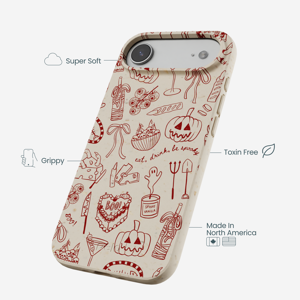London Fog Spooky Dinner Party iPhone Air Case