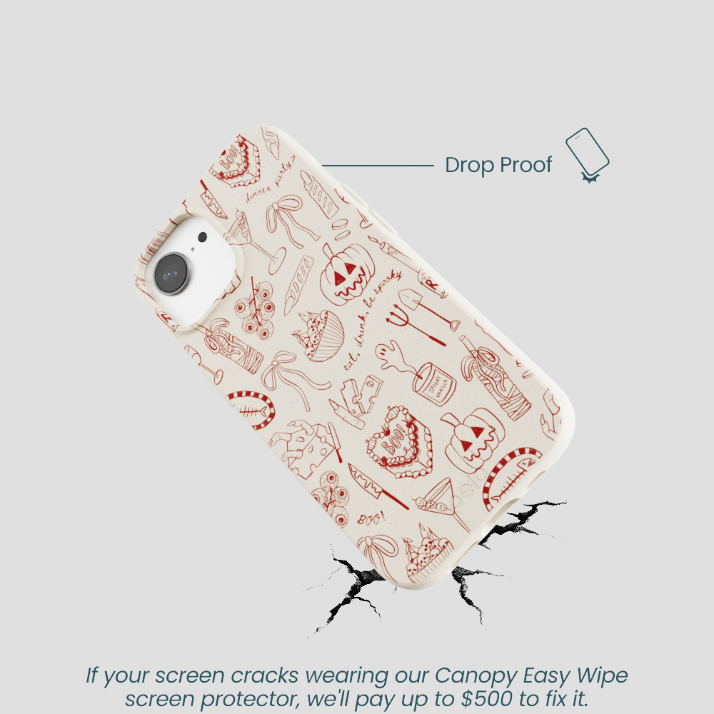 London Fog Spooky Dinner Party iPhone 16e/17e Case