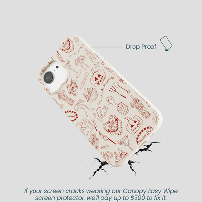 London Fog Spooky Dinner Party iPhone 16e/17e Case