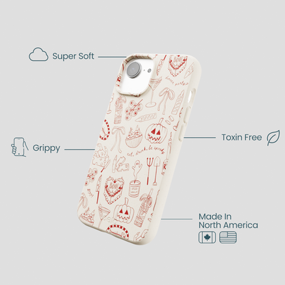 London Fog Spooky Dinner Party iPhone 16e/17e Case