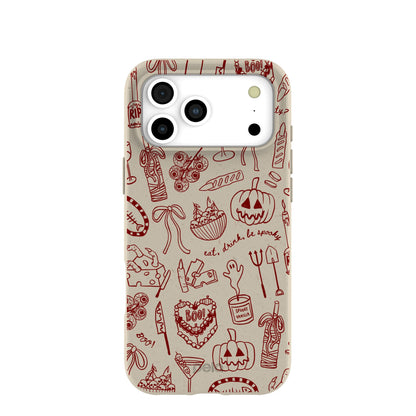 London Fog Spooky Dinner Party iPhone 17 Pro Max Case