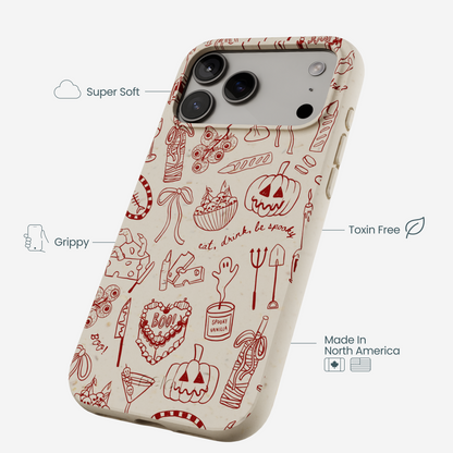 London Fog Spooky Dinner Party iPhone 17 Pro Max Case