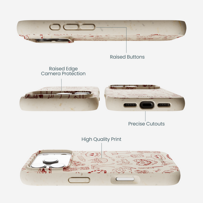 London Fog Spooky Dinner Party iPhone 17 Pro Case