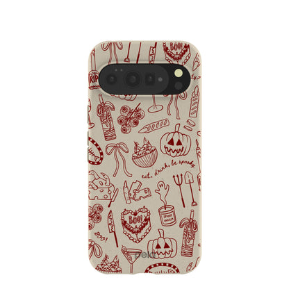 London Fog Spooky Dinner Party Google Pixel 10 Pro XL Case
