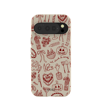 London Fog Spooky Dinner Party Google Pixel 10/10 Pro Case