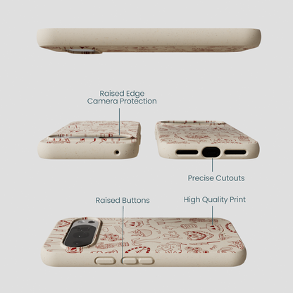 London Fog Spooky Dinner Party Google Pixel 10/10 Pro Case