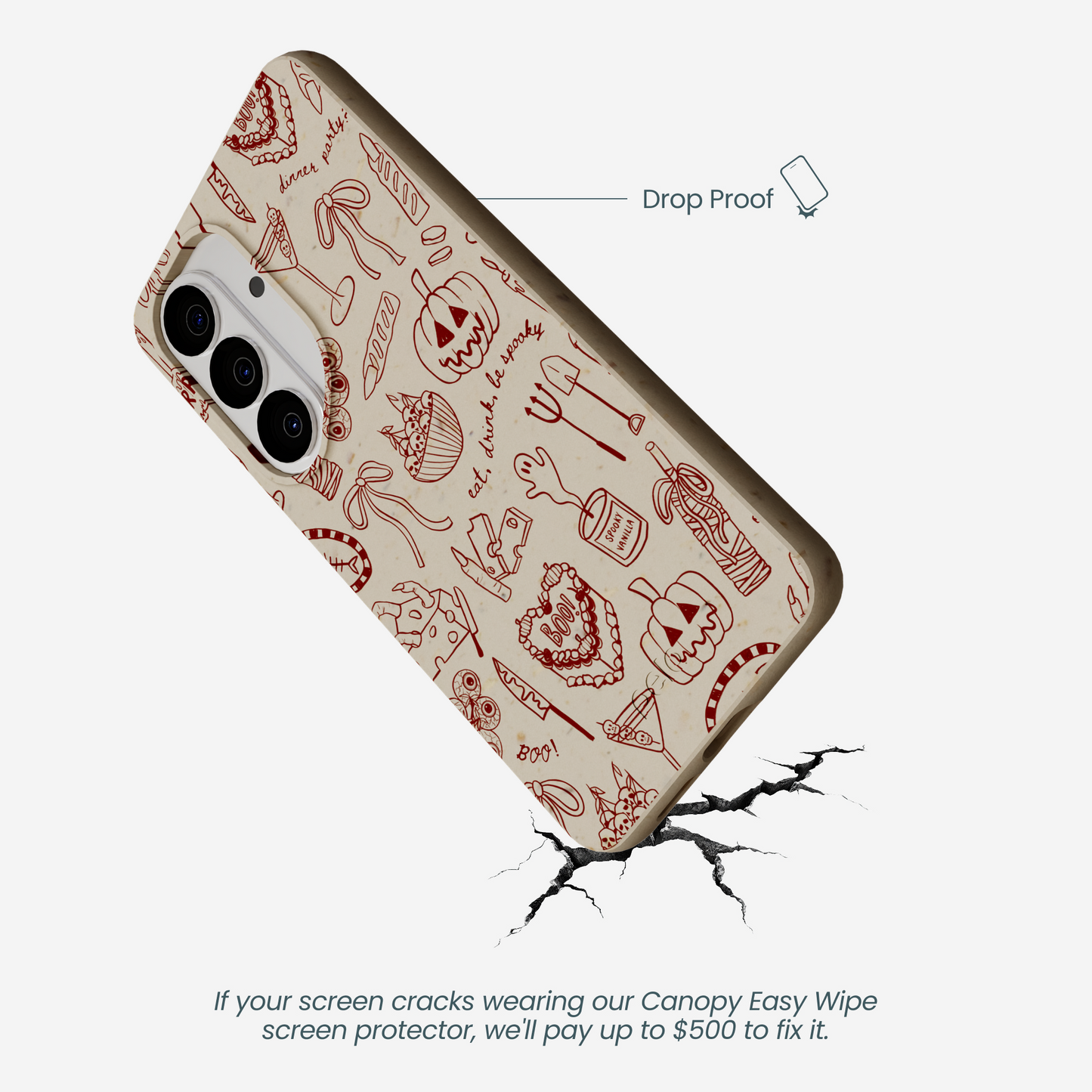 London Fog Spooky Dinner Party Samsung Galaxy S26 Case