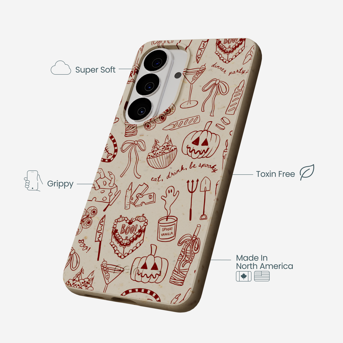 London Fog Spooky Dinner Party Samsung Galaxy S26 Case