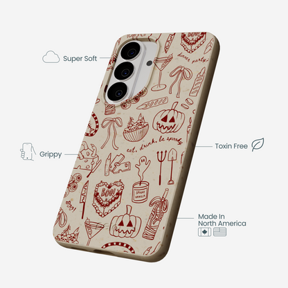London Fog Spooky Dinner Party Samsung Galaxy S26 Case
