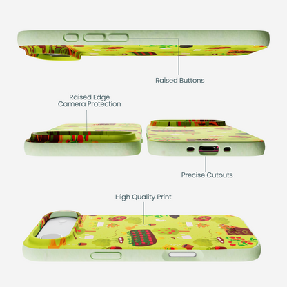 Sage Green Spring Garden iPhone Air Case
