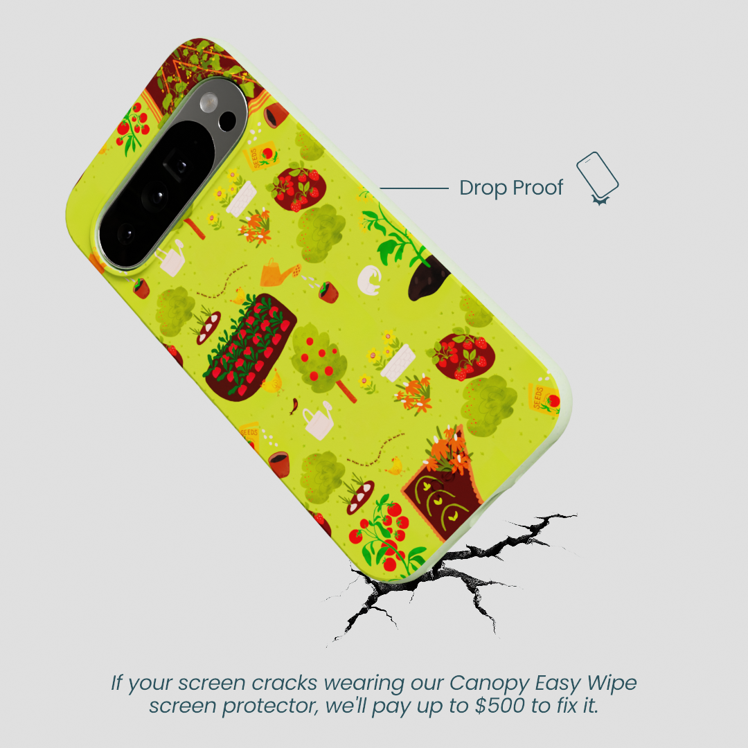 Sage Green Spring Garden Google Pixel 10 Pro XL Case