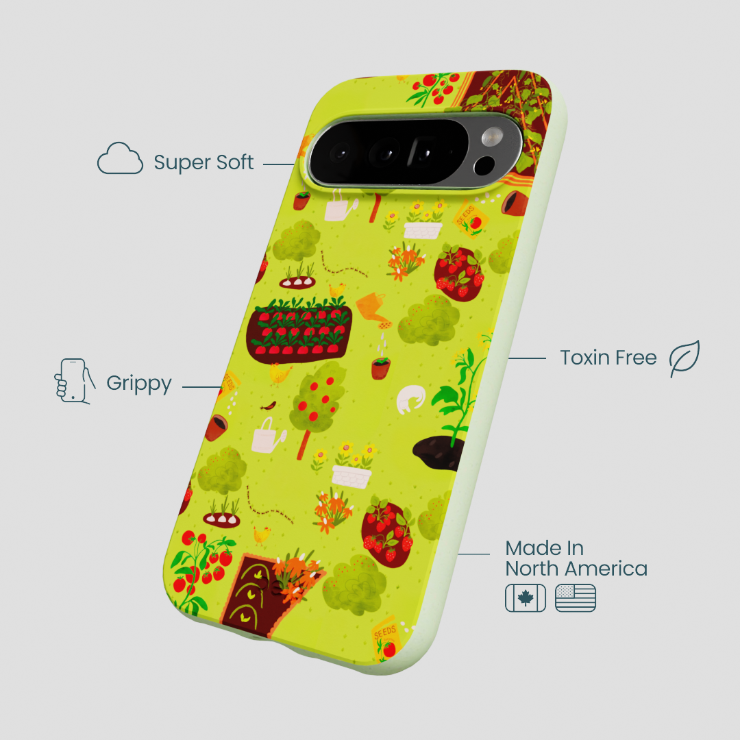 Sage Green Spring Garden Google Pixel 10 Pro XL Case