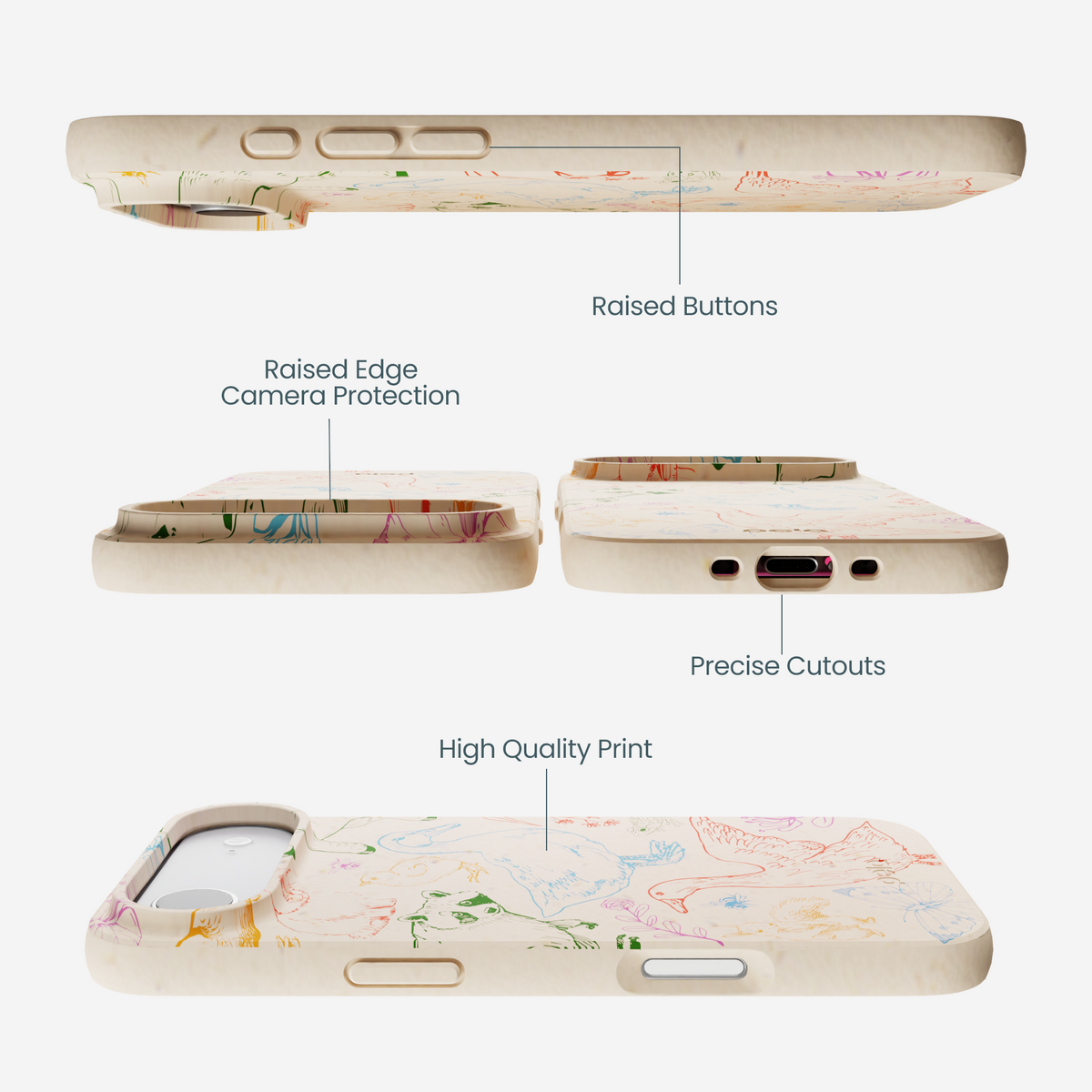 Seashell Springline Magic iPhone Air Case