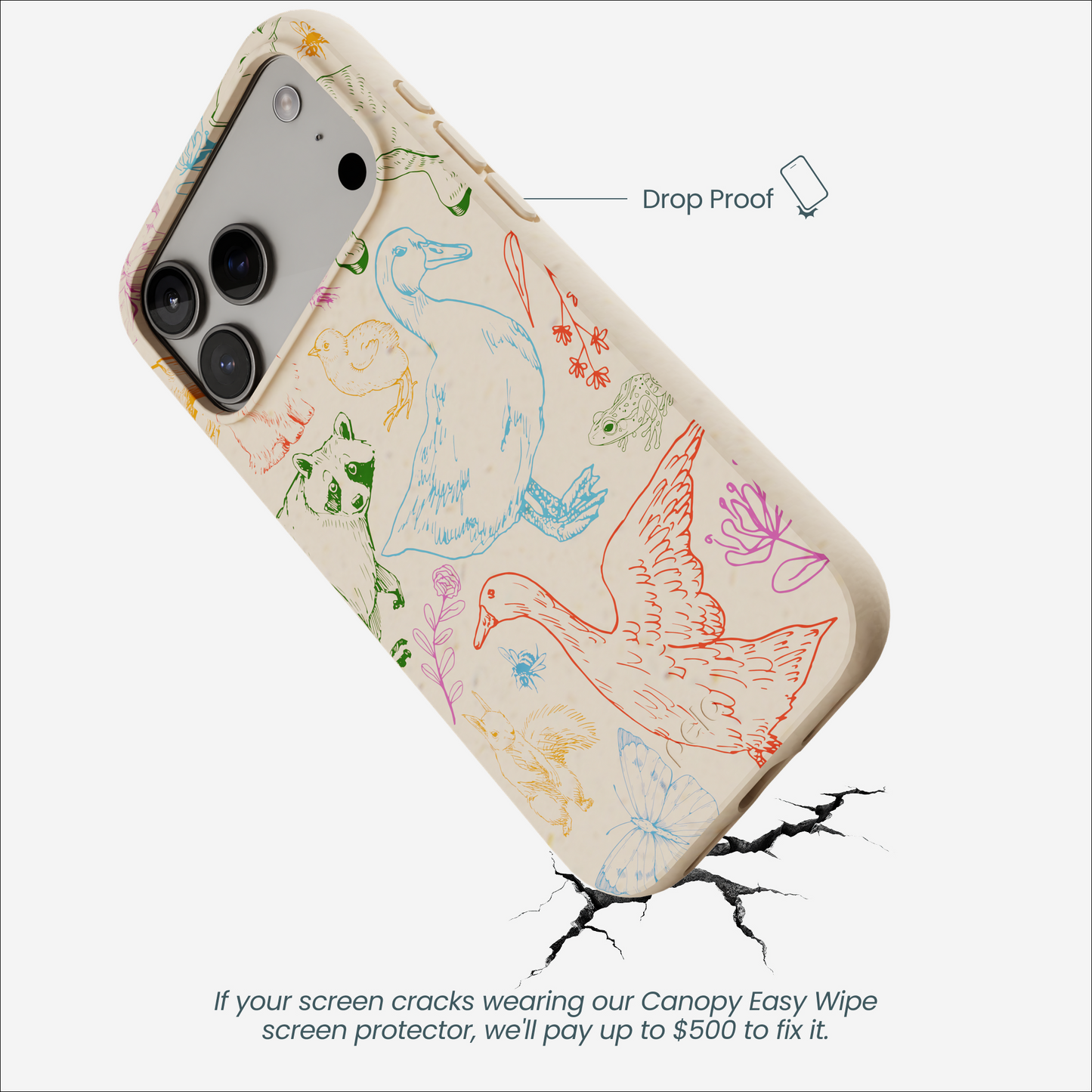 Seashell Springline Magic iPhone 17 Pro Max Case