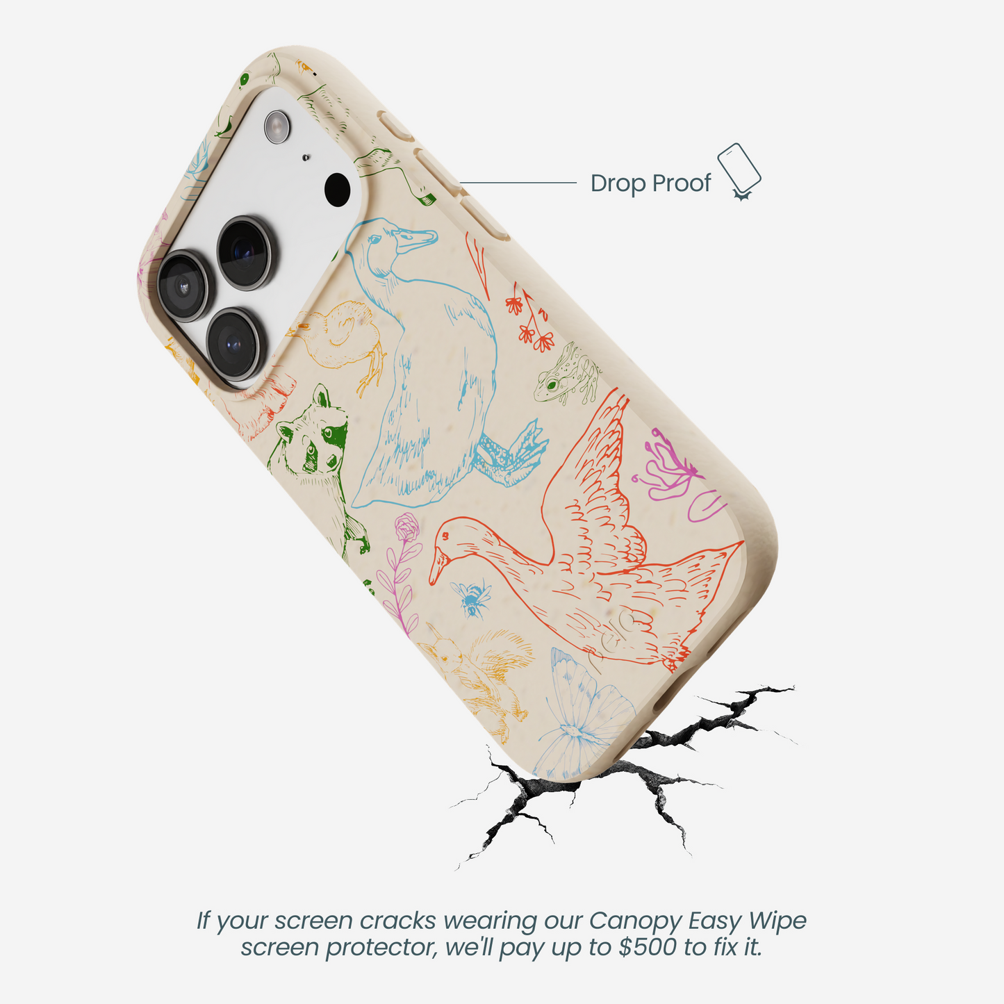 Seashell Springline Magic iPhone 17 Pro Case