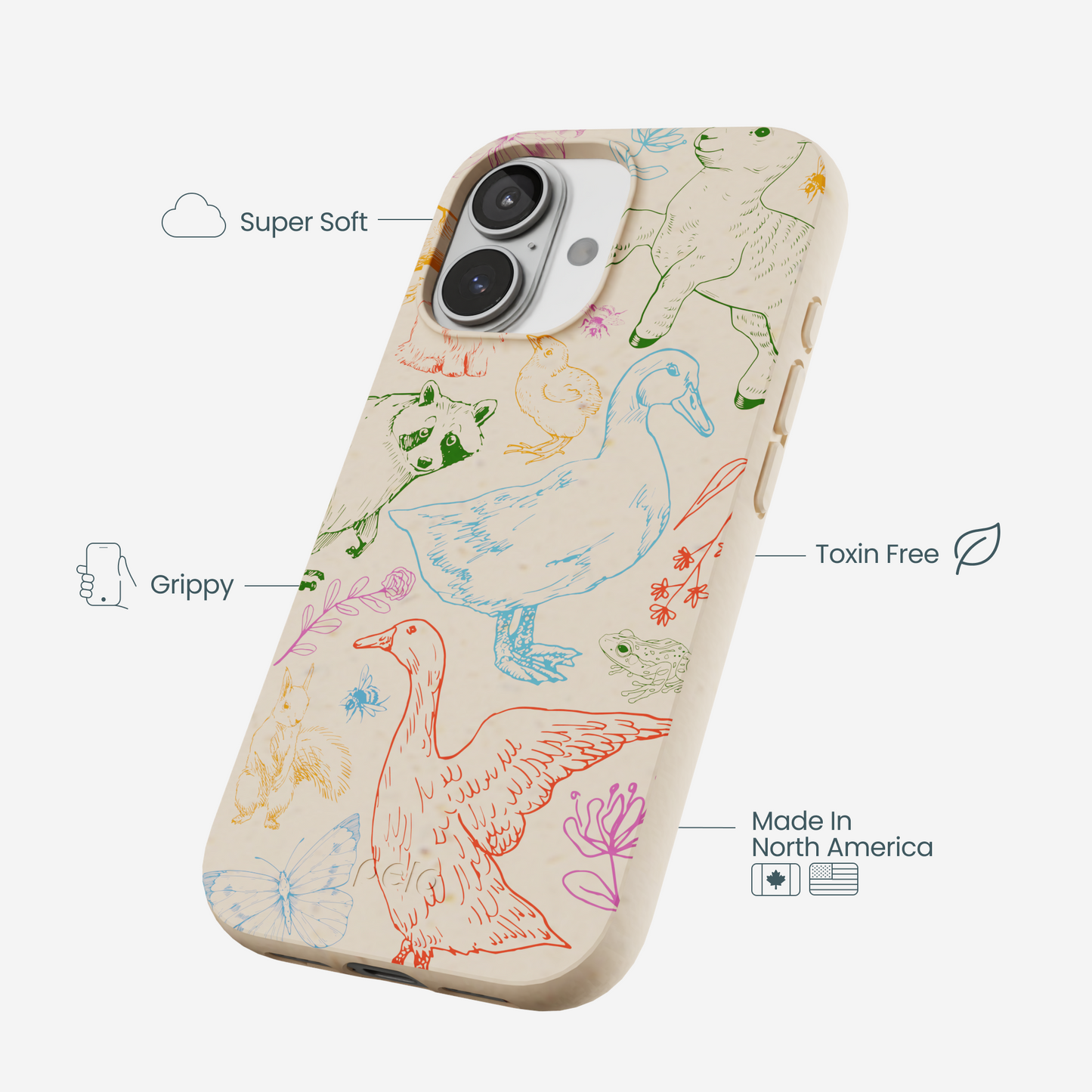 Seashell Springline Magic iPhone 17 Case