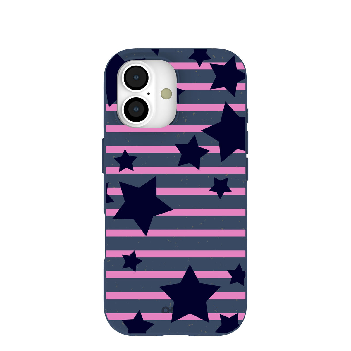 Navy Blue Star Girl iPhone 17 Case