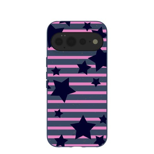Navy Blue Star Girl Google Pixel 11 Pro XL Case