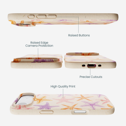 Seashell Starfish Parade iPhone Air Case