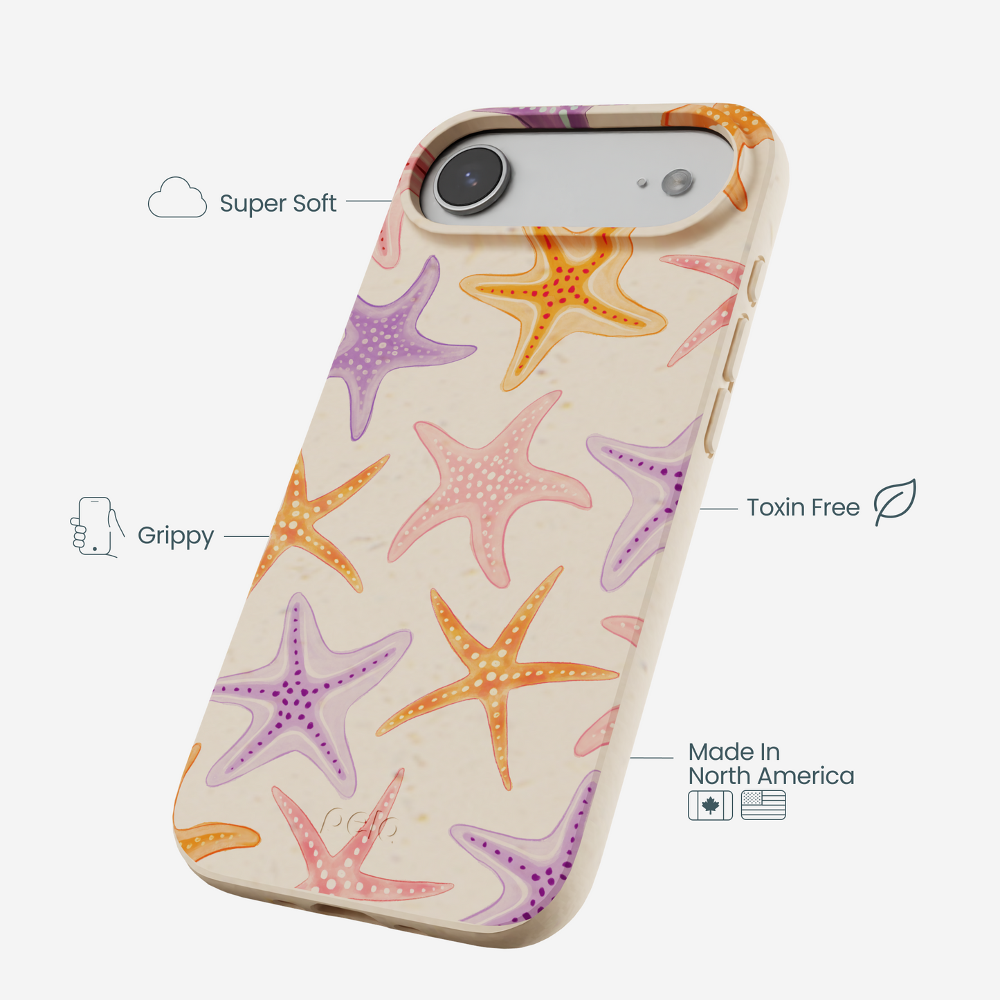 Seashell Starfish Parade iPhone Air Case