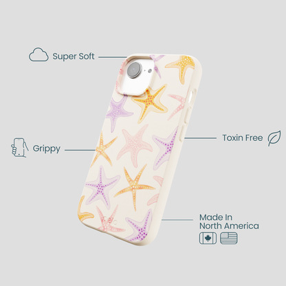 Seashell Starfish Parade iPhone 16e/17e Case