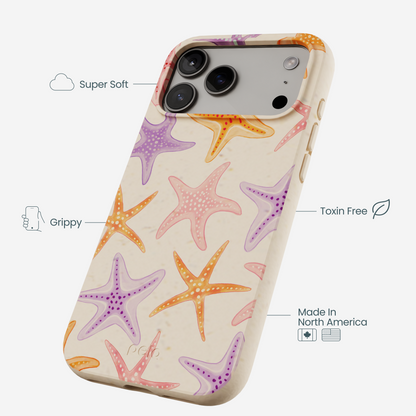Seashell Starfish Parade iPhone 17 Pro Max Case