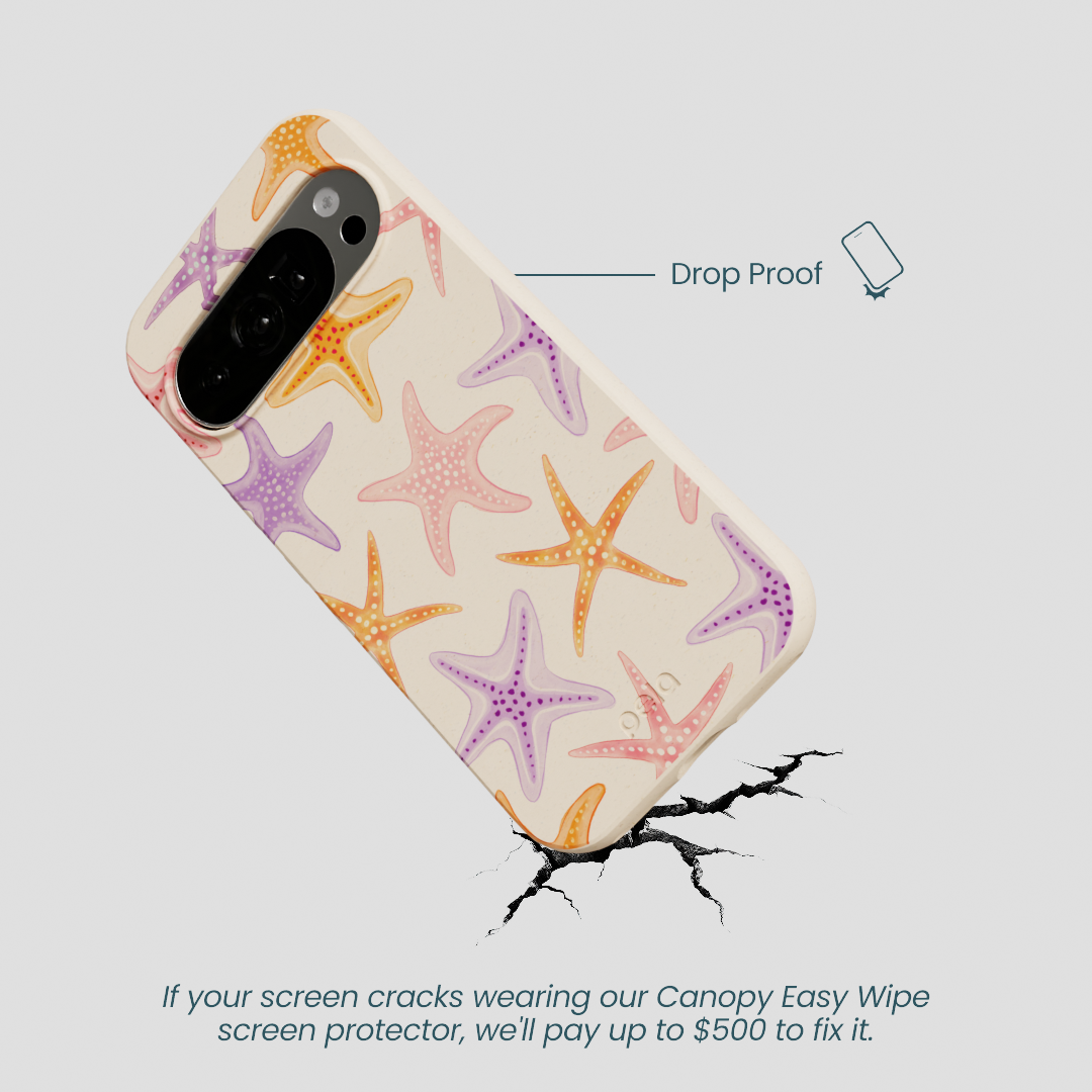 Seashell Starfish Parade Google Pixel 10/10 Pro Case