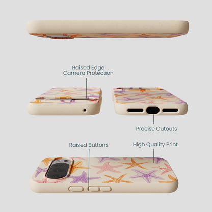 Seashell Starfish Parade Google Pixel 10/10 Pro Case