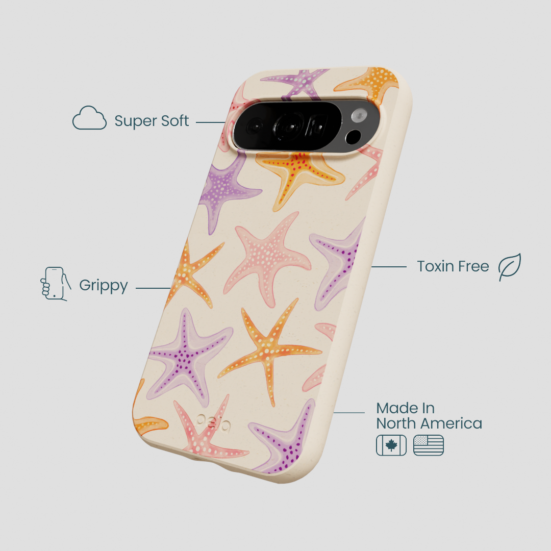 Seashell Starfish Parade Google Pixel 10/10 Pro Case