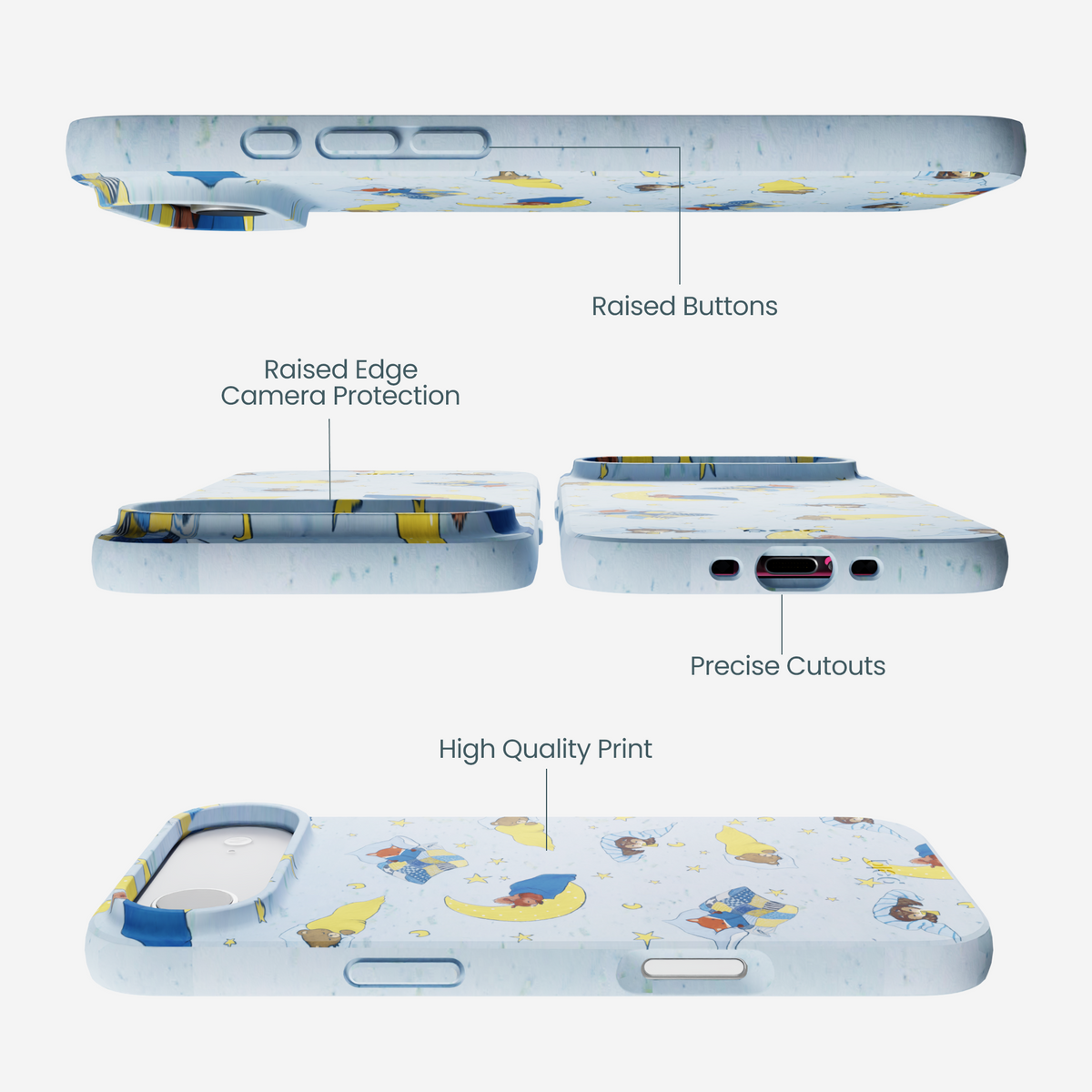 Powder Blue Starlight Sleep iPhone Air Case