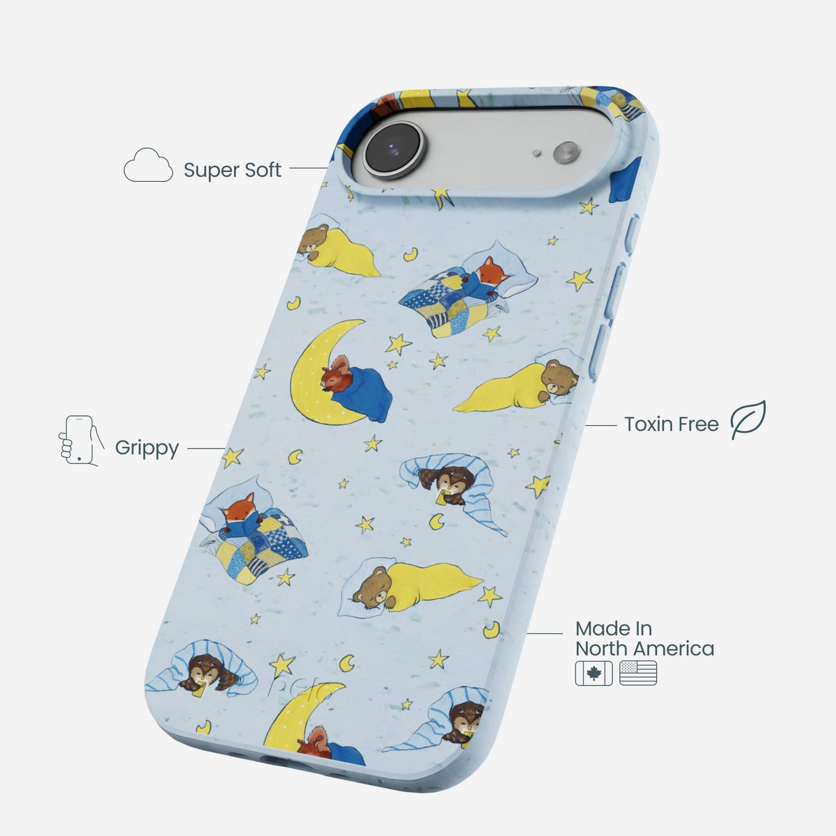 Powder Blue Starlight Sleep iPhone Air Case