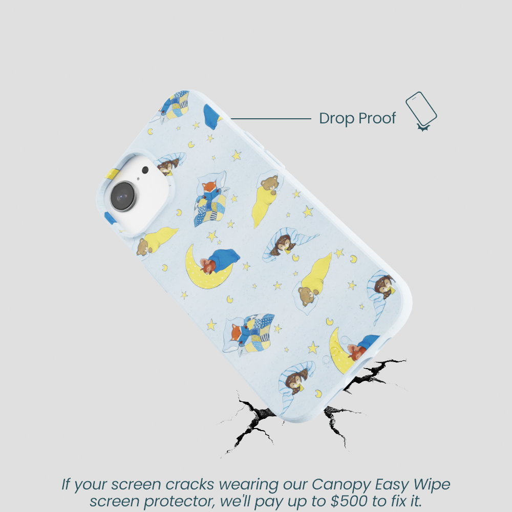 Powder Blue Starlight Sleep iPhone 16e/17e Case