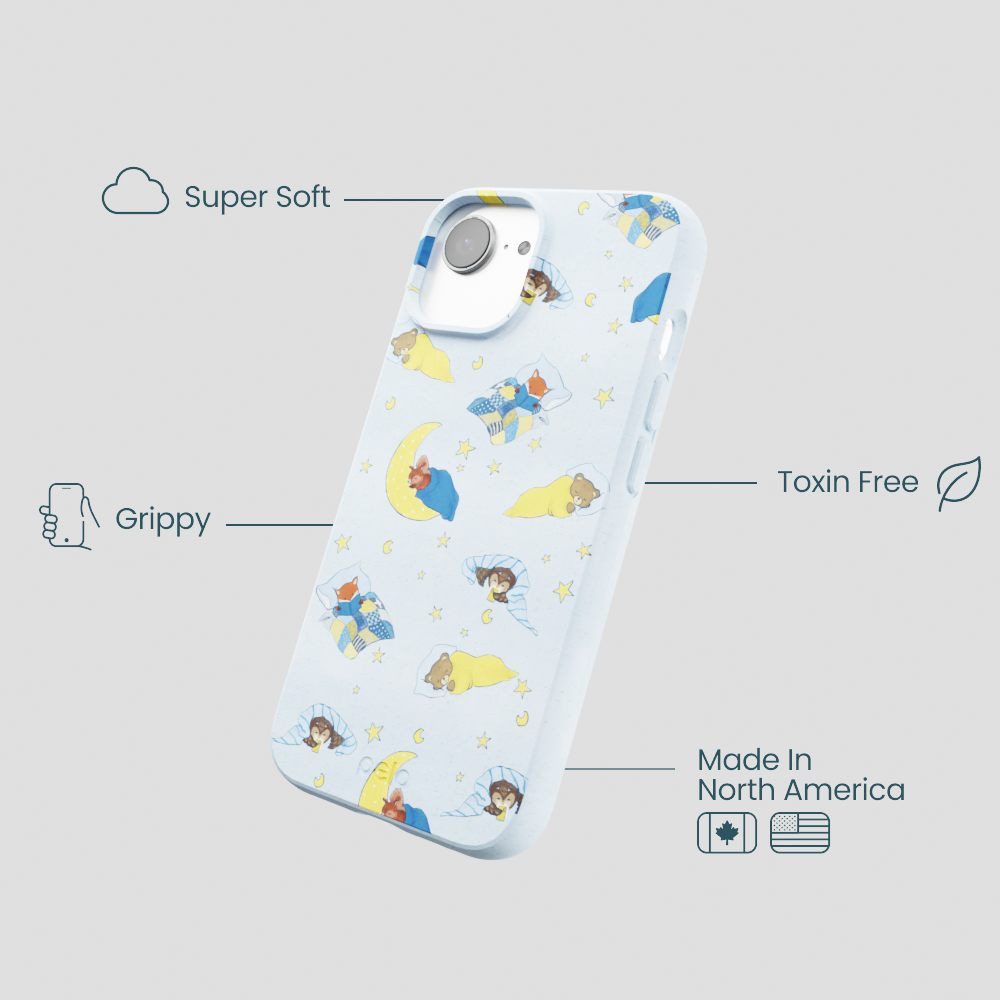 Powder Blue Starlight Sleep iPhone 16e/17e Case