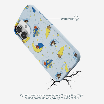 Powder Blue Starlight Sleep iPhone 17 Case