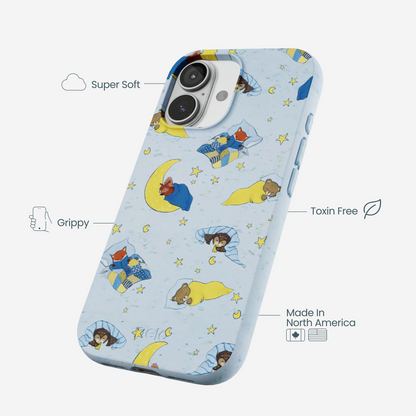 Powder Blue Starlight Sleep iPhone 17 Case