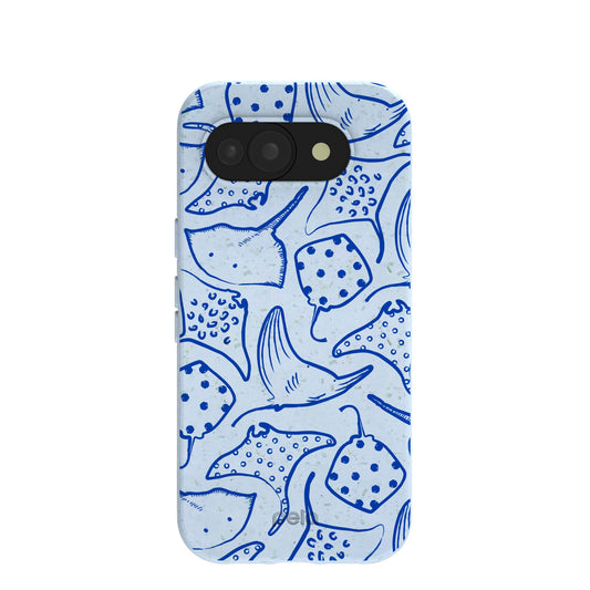 Powder Blue Stingray Fever Google Pixel 10a Case