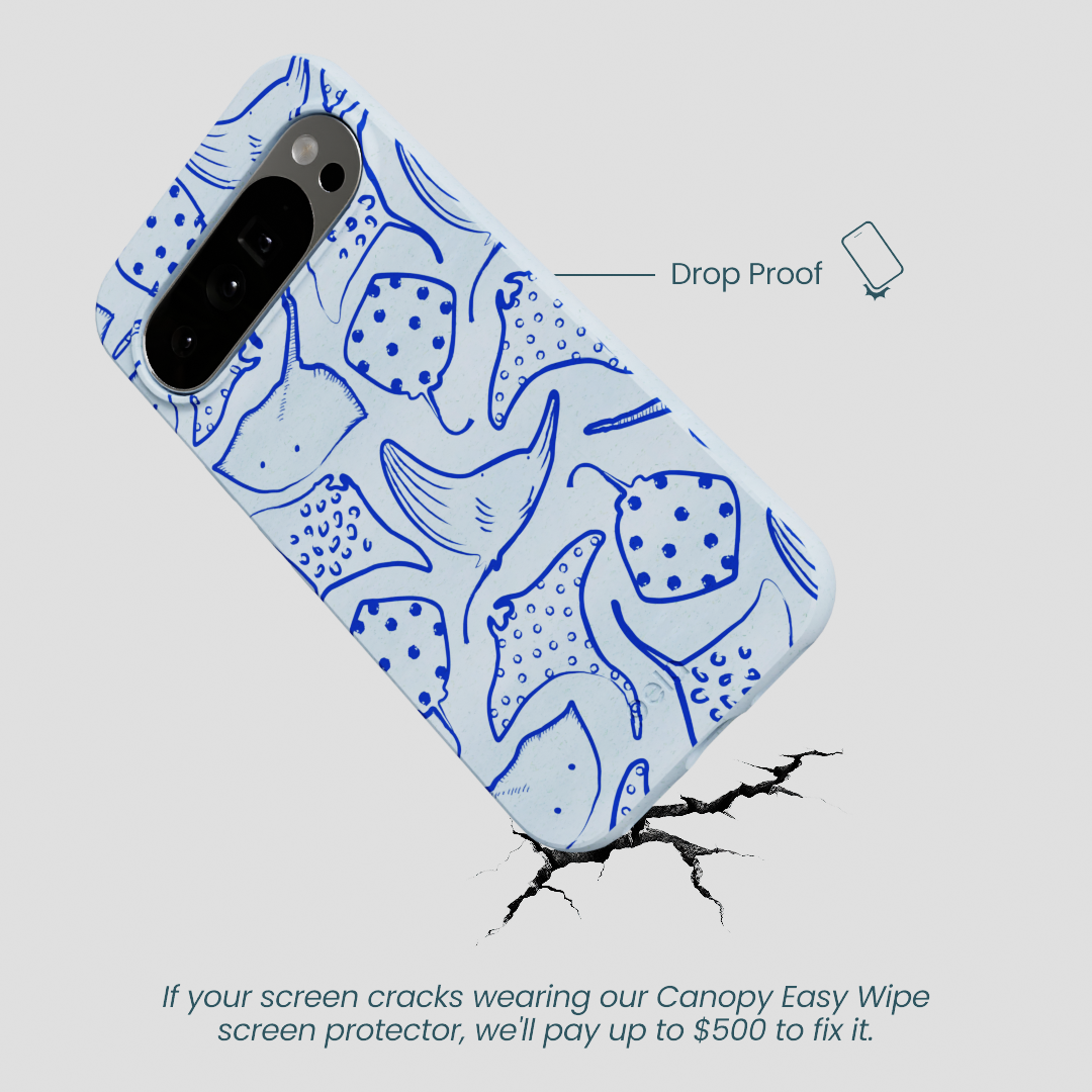 Powder Blue Stingray Fever Google Pixel 10 Pro XL Case