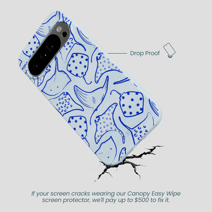 Powder Blue Stingray Fever Google Pixel 10 Pro XL Case